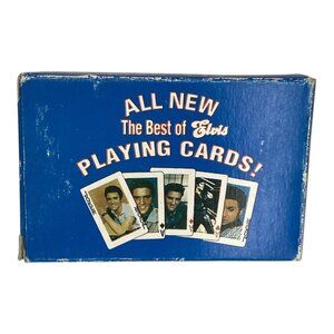 All New "The Best Of Elvis" Playing Cards 54 Different Photos 1988 Elvis Presley